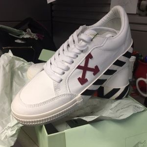 Off-White Vulc Low White Violet SS20 Men's Size 41